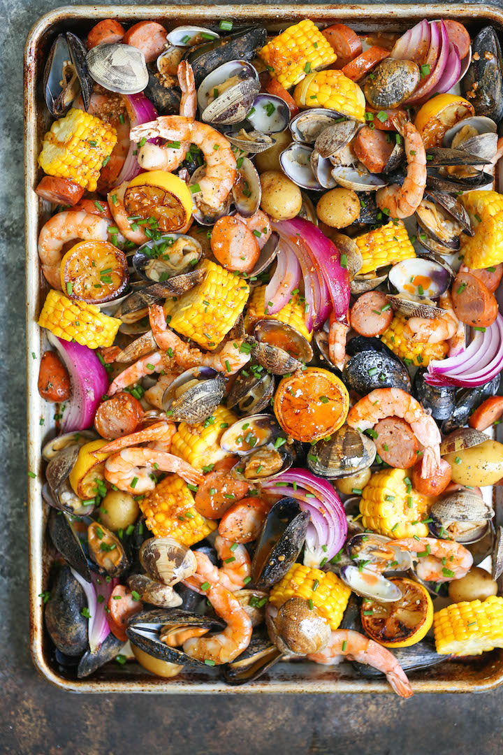 Authentic Jersey Clam Bake with Potatoes