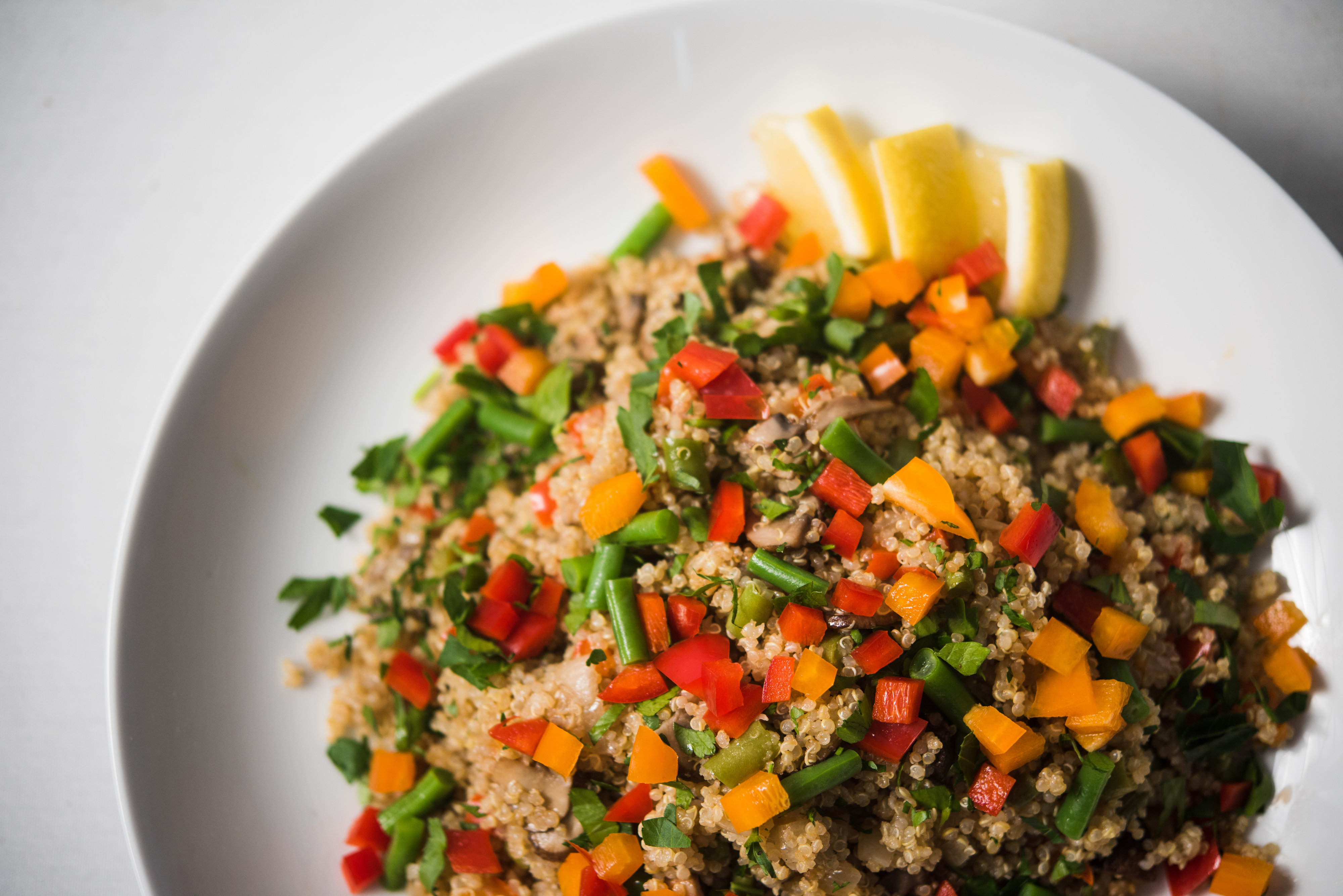 Summer Vegetable and Quinoa Salad
