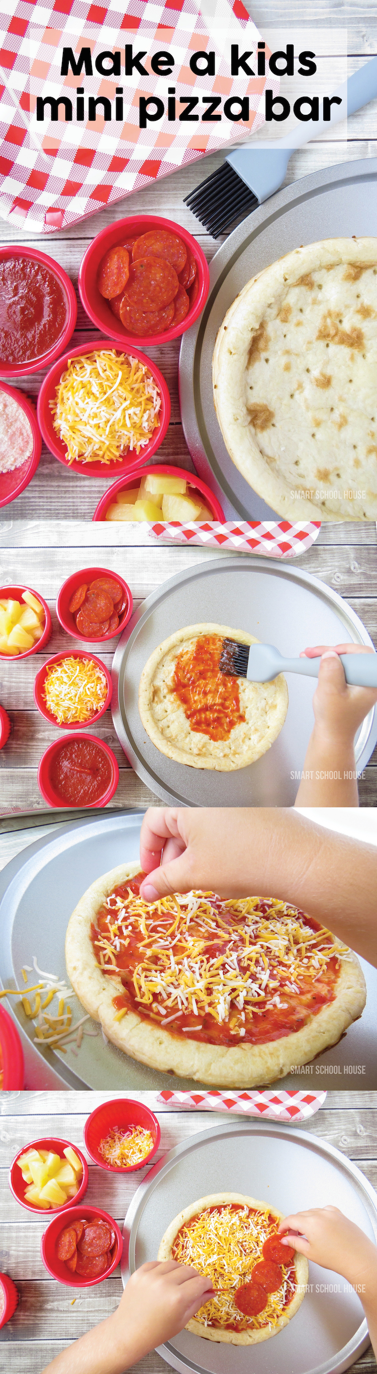 Build-Your-Own Mini Pizza Bar