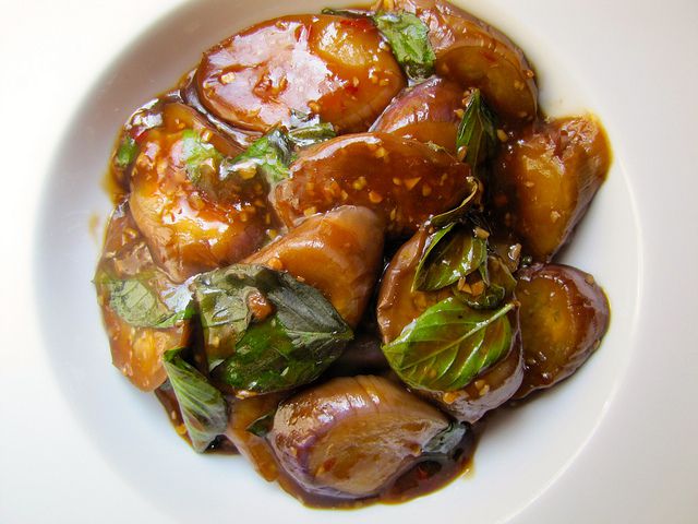 Slow-Braised Eggplant & Herb Infusion
