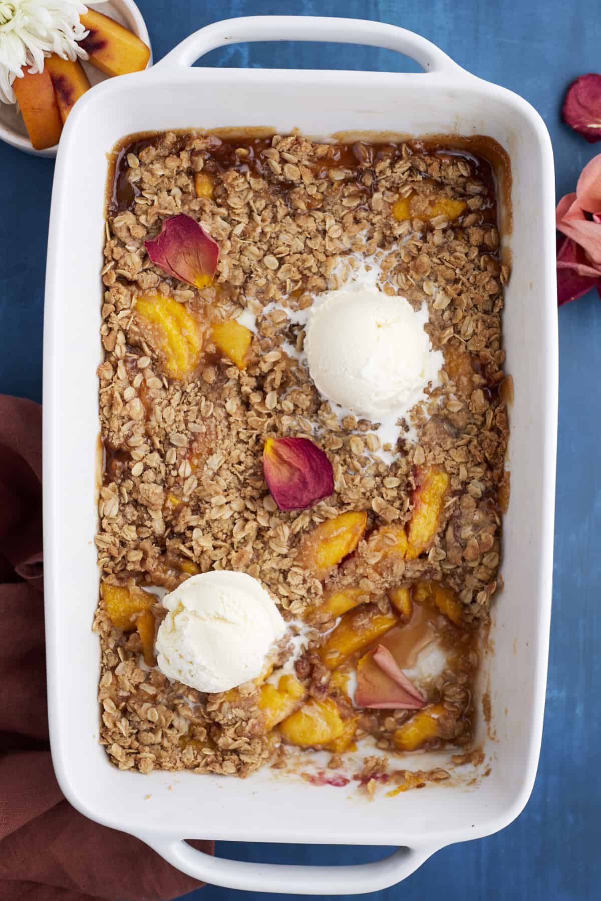 Peaceful Peach Crisp