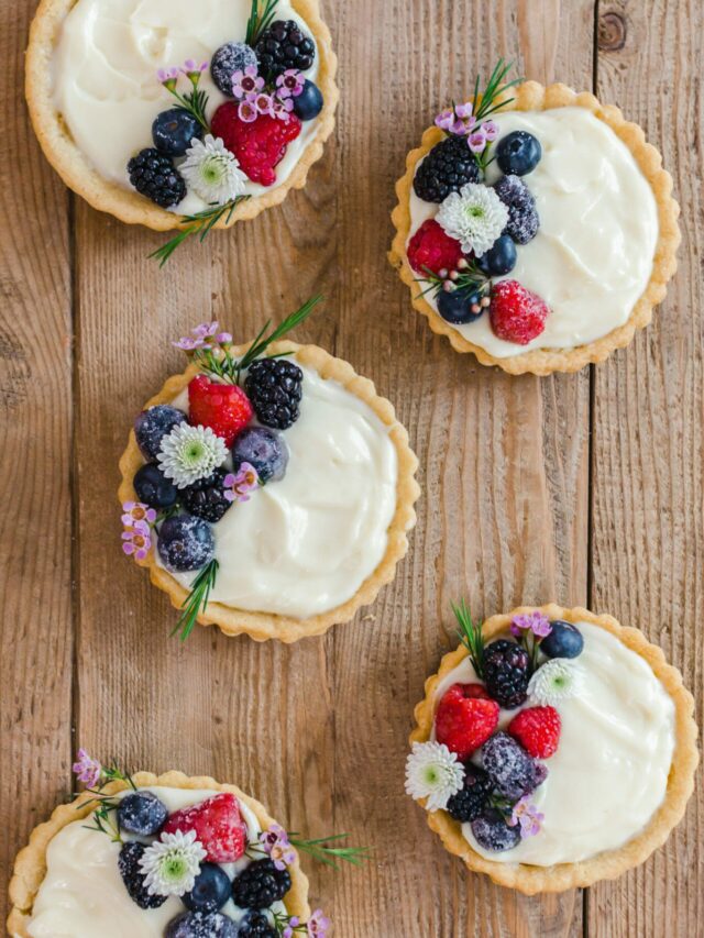 Playful Fruit Tart with Cookie-Cutter Crust