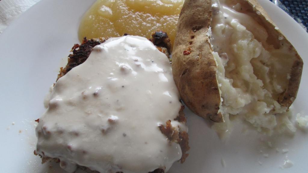 Chicken Fried Steak with Creamy Gravy