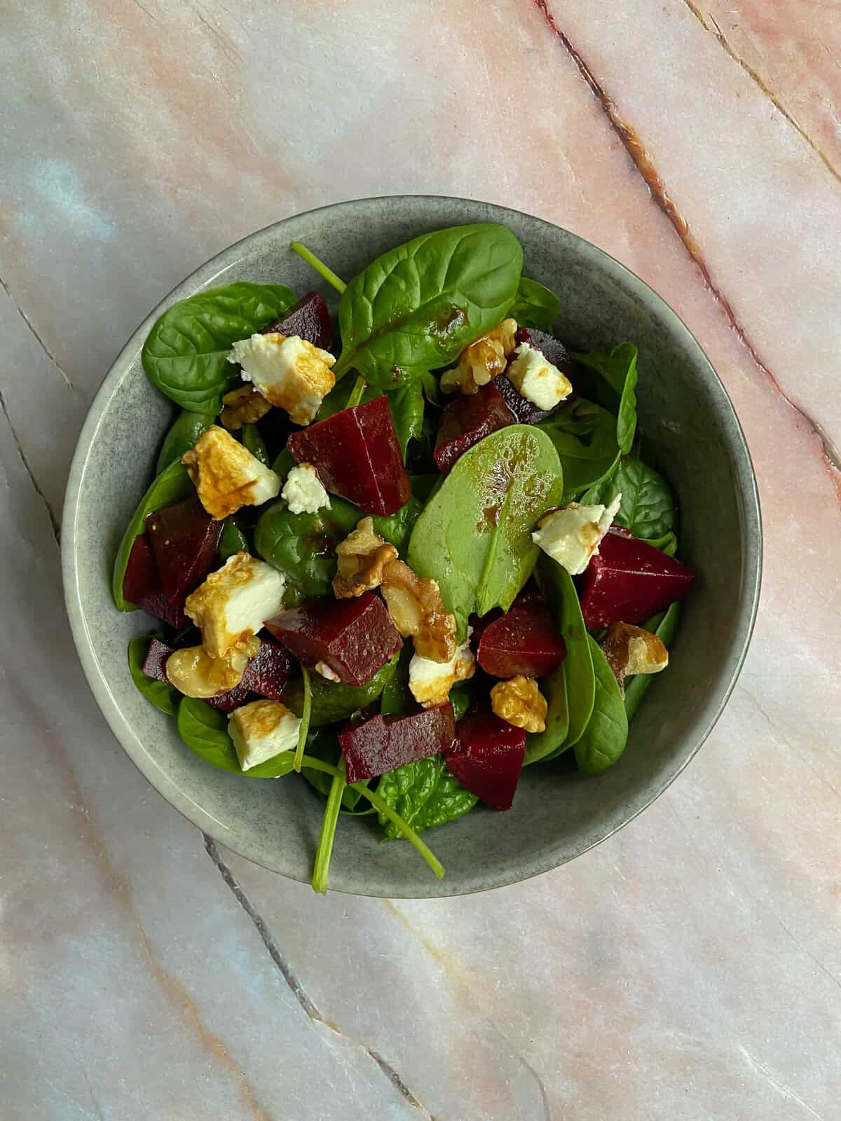 Spectral Layered Beetroot & Goat Cheese Salad