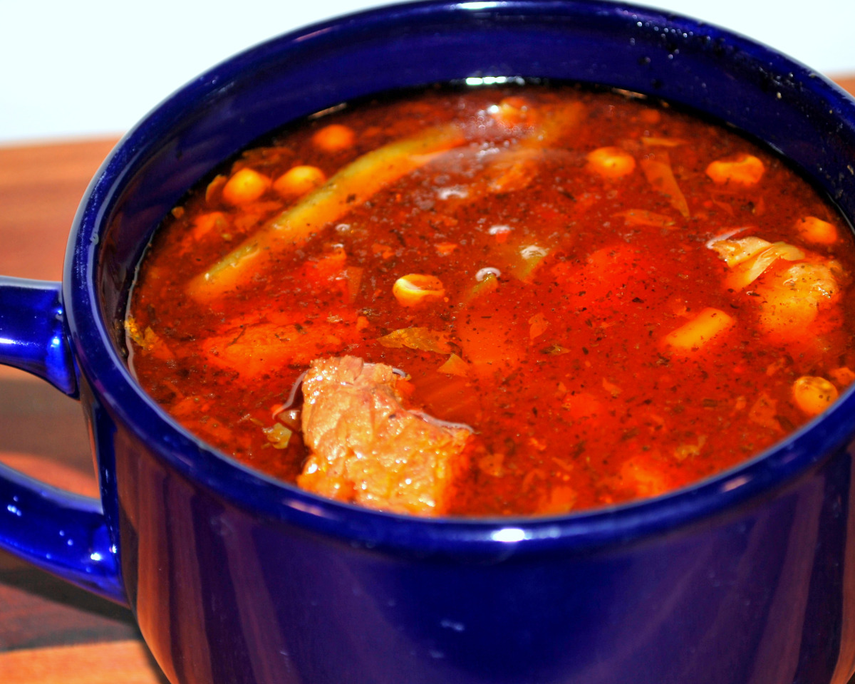 Real Hearty Beef & Root Vegetable Soup