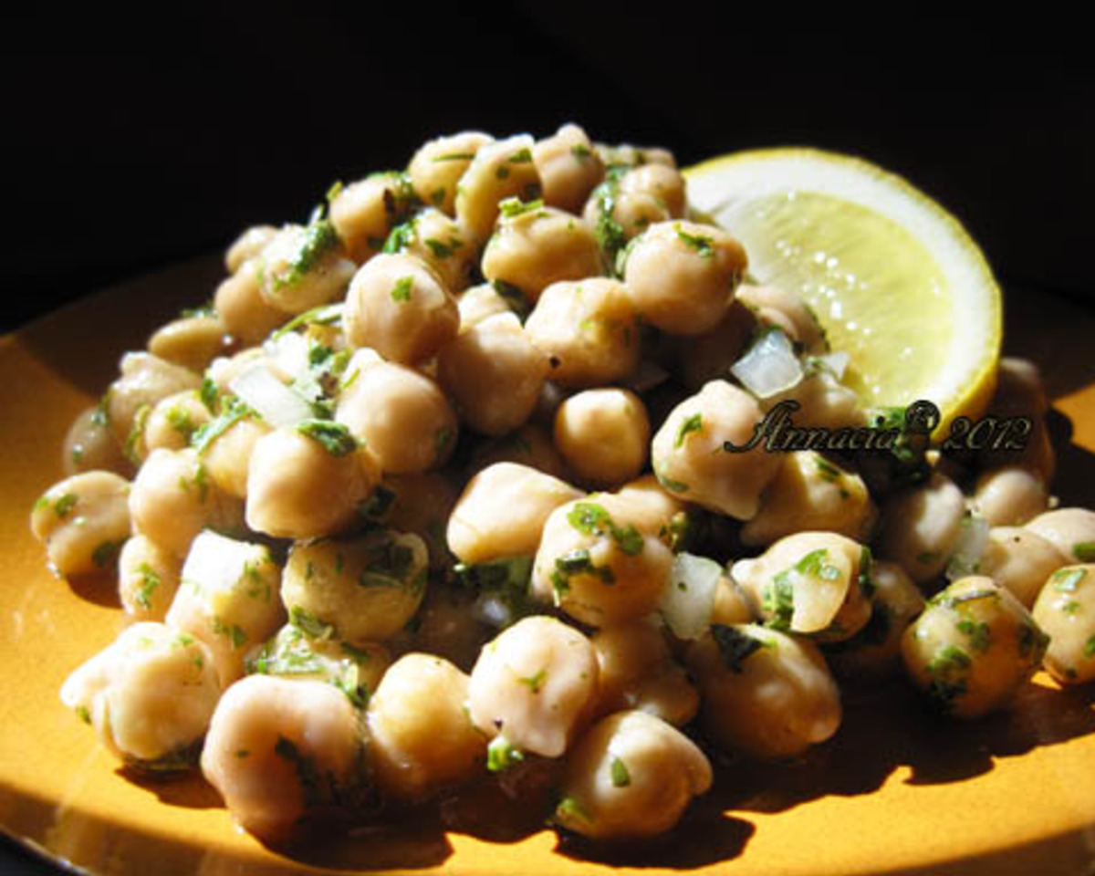 True Spiced Chickpea Salad with Lemon and Herbs