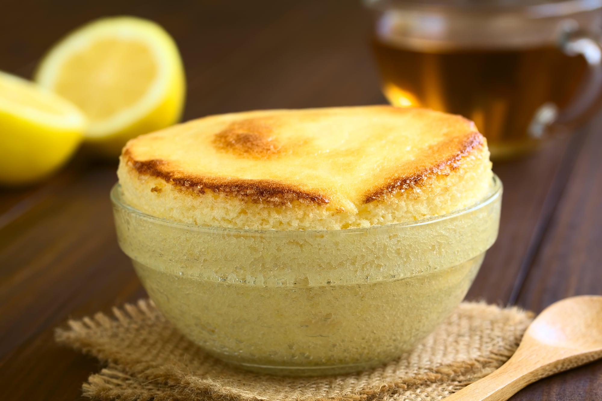 Lemon Rosemary Soufflé