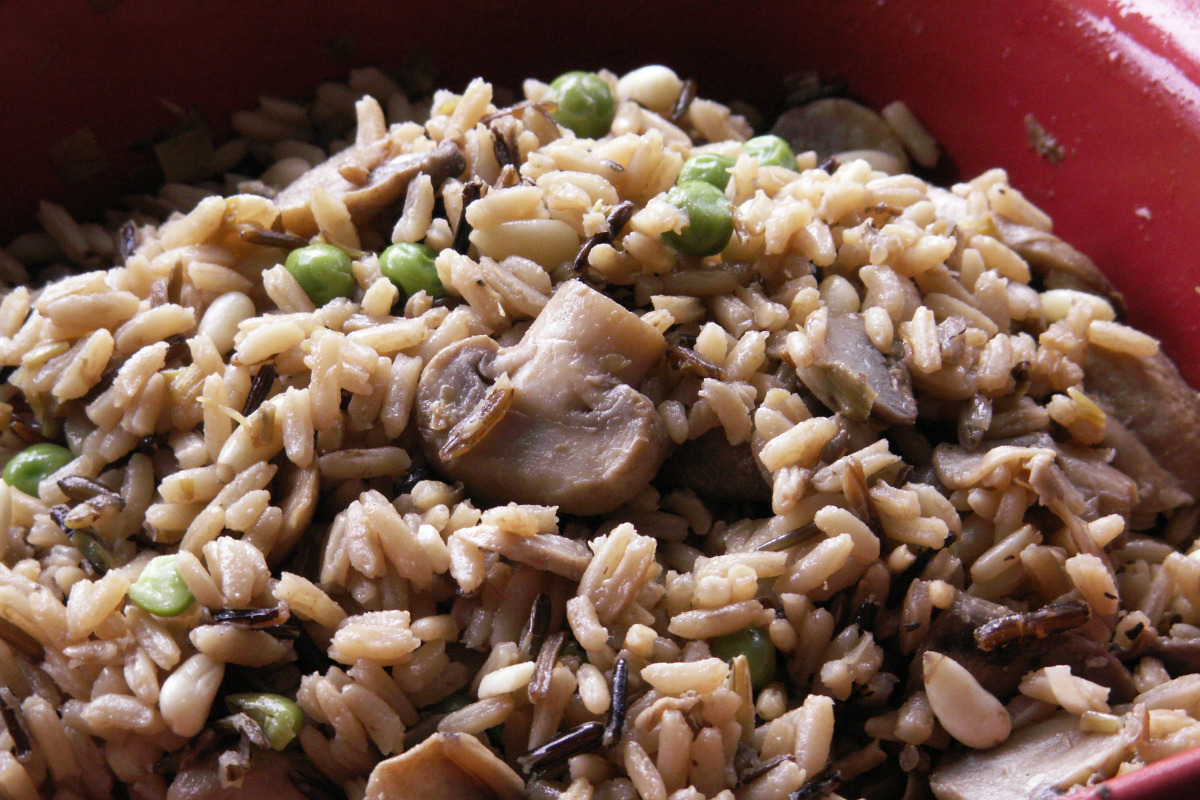 Williams' Wild Rice Pilaf with Mushrooms