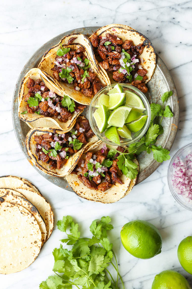 Authentic Mexican Street-Style Tacos with Chipotle Salsa