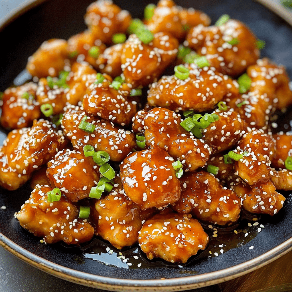 Honey-Glazed Chicken with Sesame Vegetables