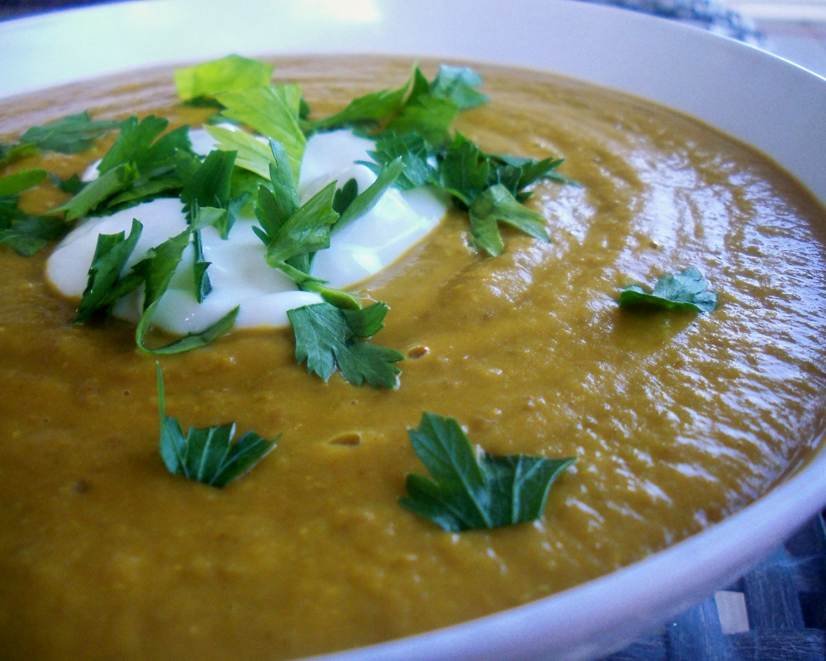 True-Spiced Coconut Lentil Soup