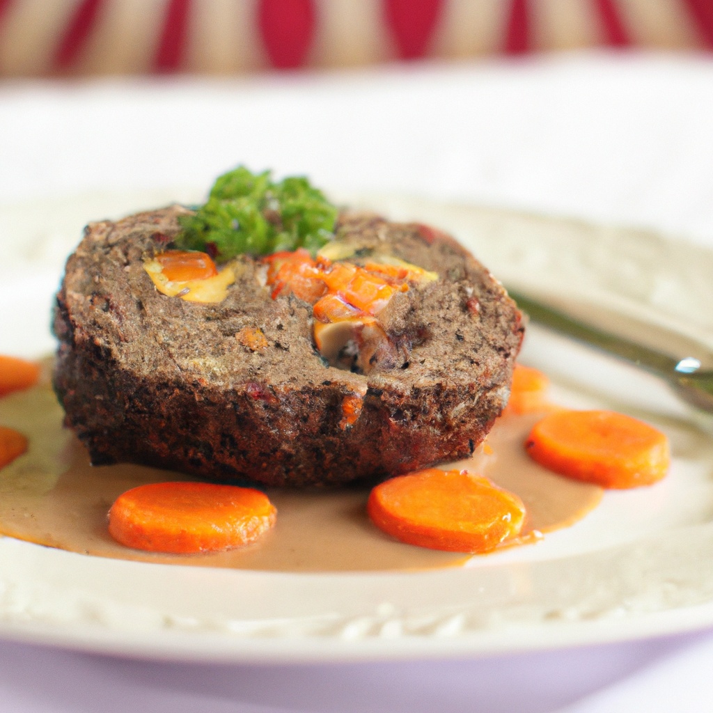 Sneaky Veggie Meatloaf with Mushroom Glaze