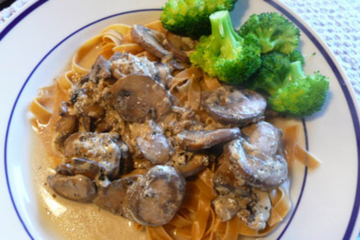 Bear With Me Mushroom Pasta Sauce