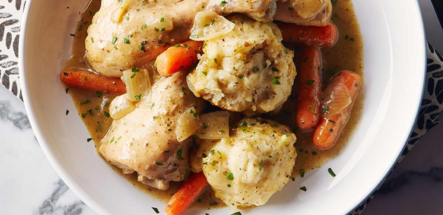 Johnson's Comforting Chicken and Dumplings