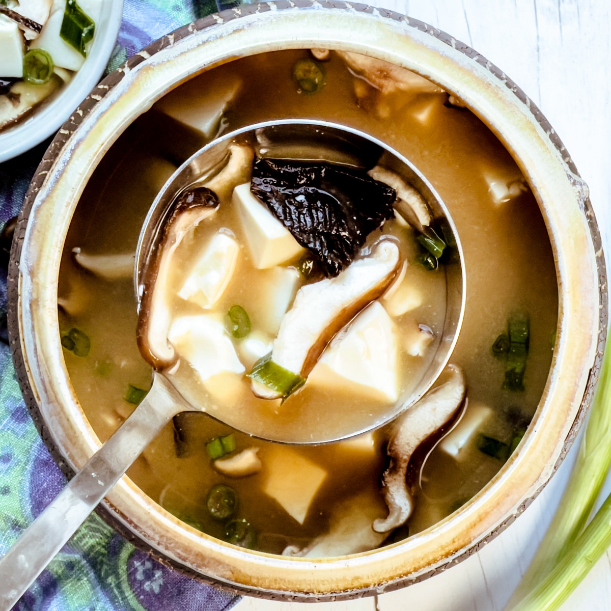 Genuine Japanese Miso Soup with Tofu