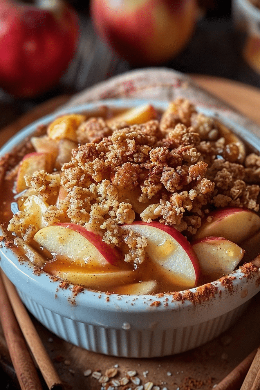 Timeless Apple & Cinnamon Crisp