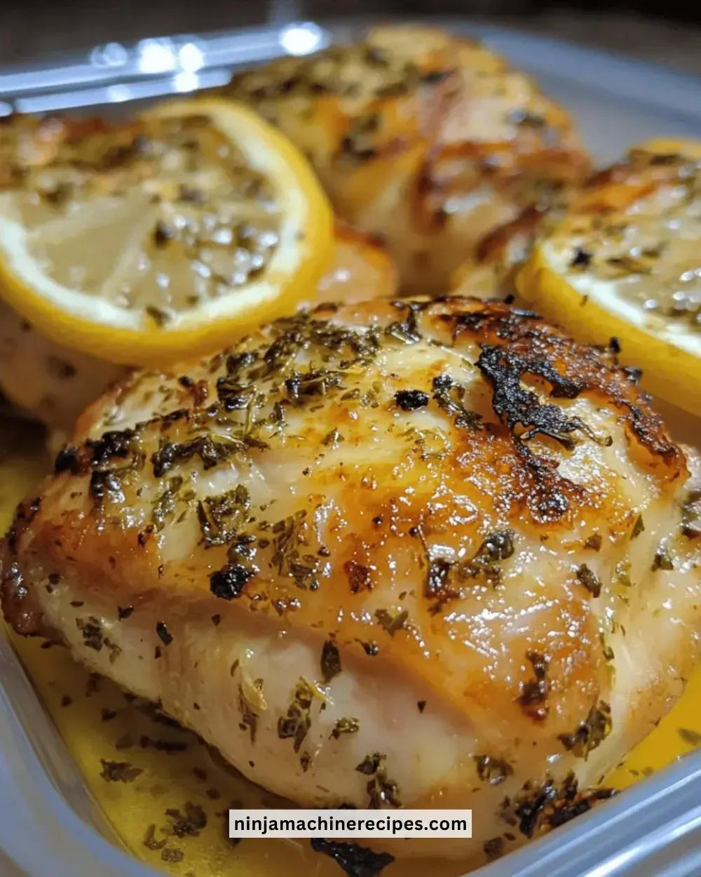 Herb-Soaked Lemon Chicken Thighs