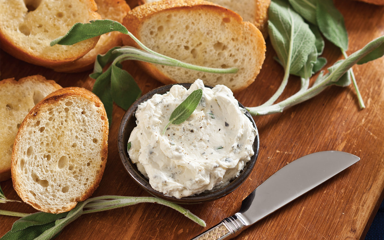 Irish-Style Green Herb Cheese Spread