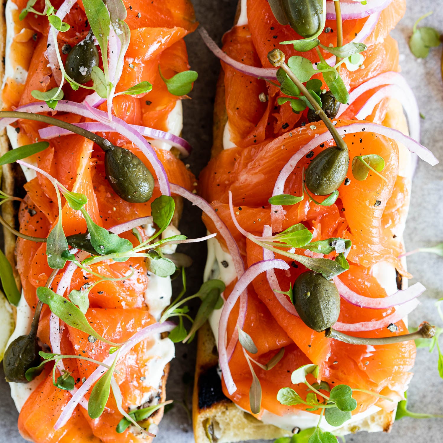 Bergen Smørbrød: Smoked Salmon & Dill Open-Faced Sandwich