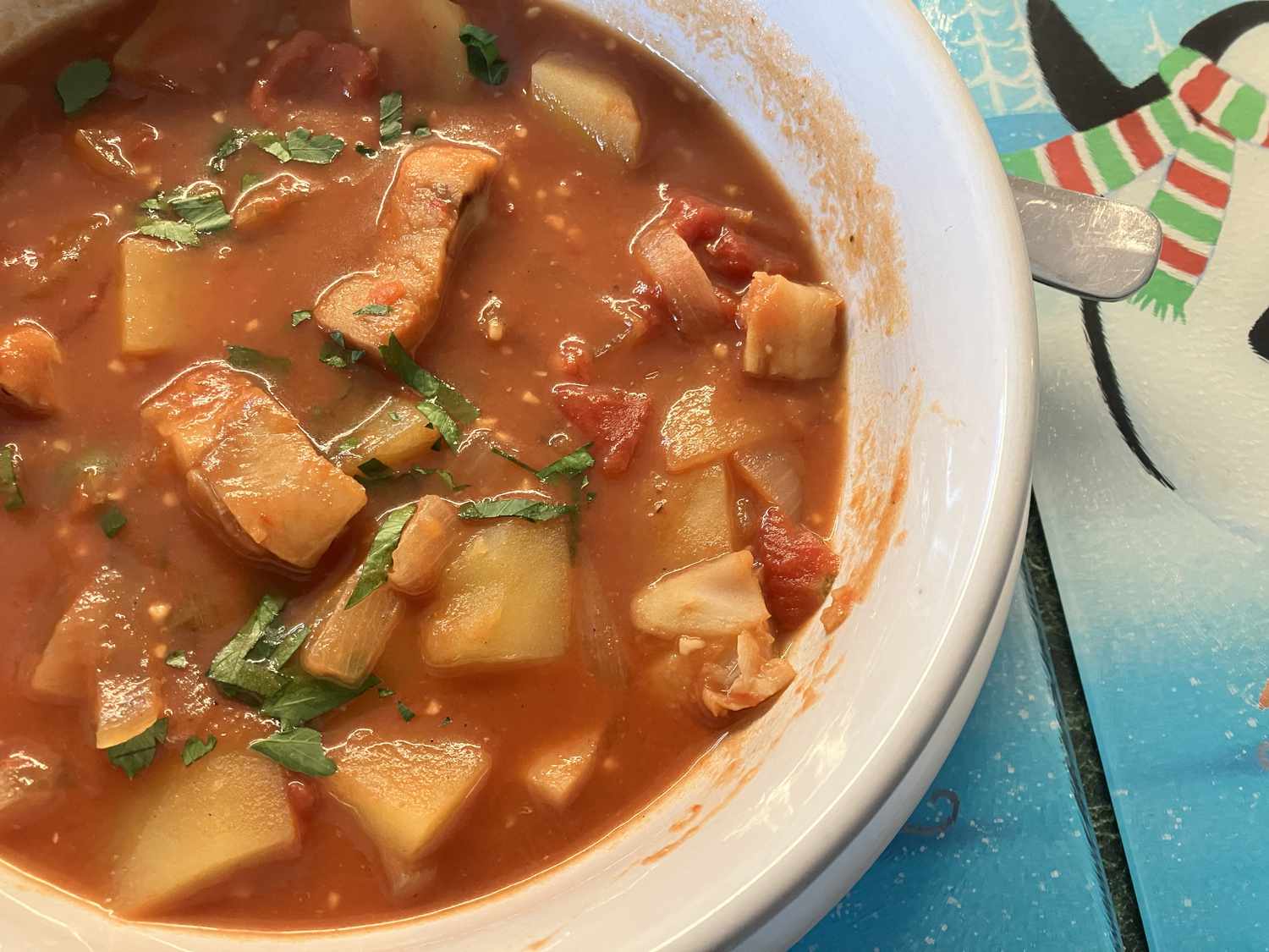 Stavanger Seafood Stew with Smoked Trout & Potatoes