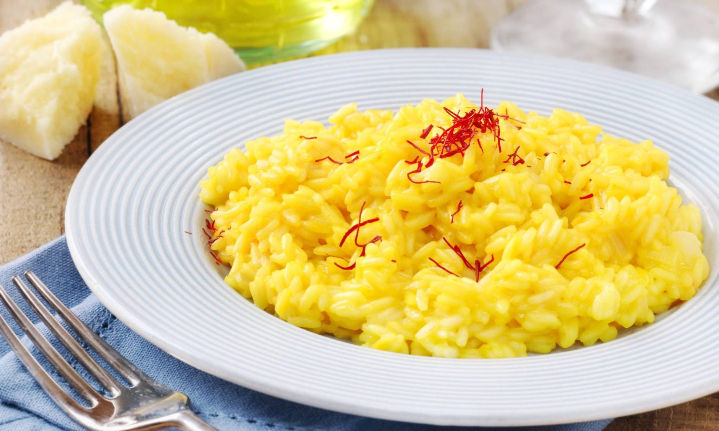 Idiomatic Saffron Risotto