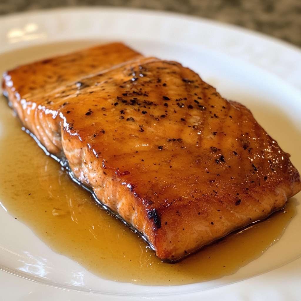 Authentic Martin-Style Maple Glazed Salmon