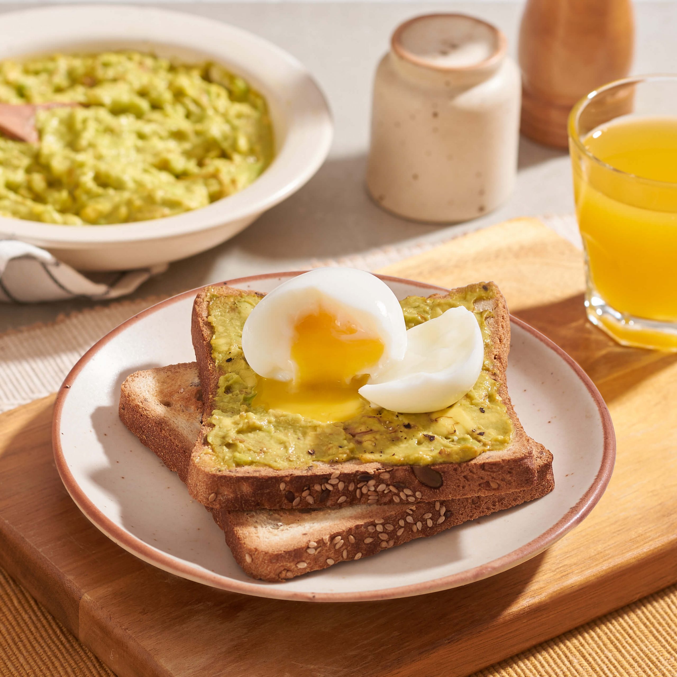 Gozaimasu Toast with Soft-Boiled Egg