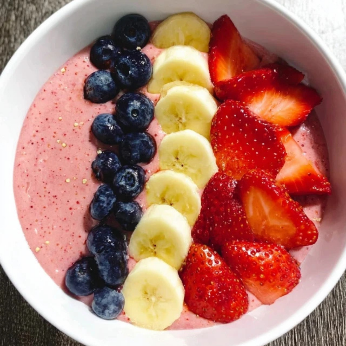 Neon-Flavored Fruit Smoothie Bowls
