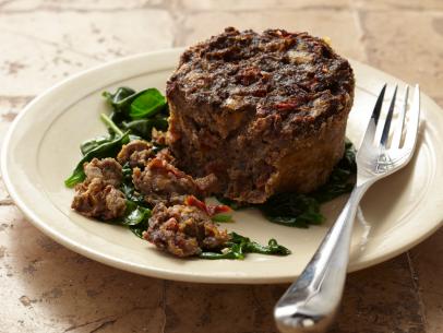 Herb & Vegetable Meatloaf with Dijon Glaze