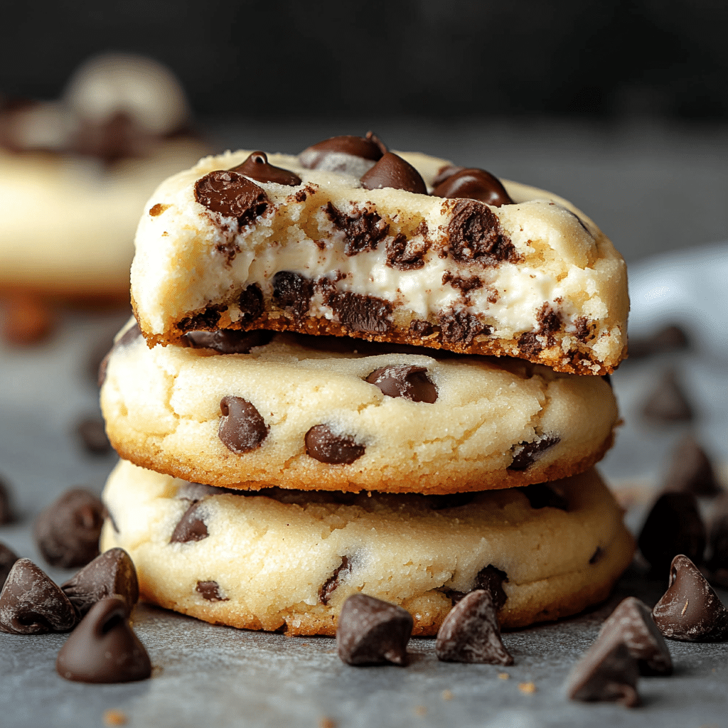 Fun-Size Chocolate Chip Cookies with Surprise Center