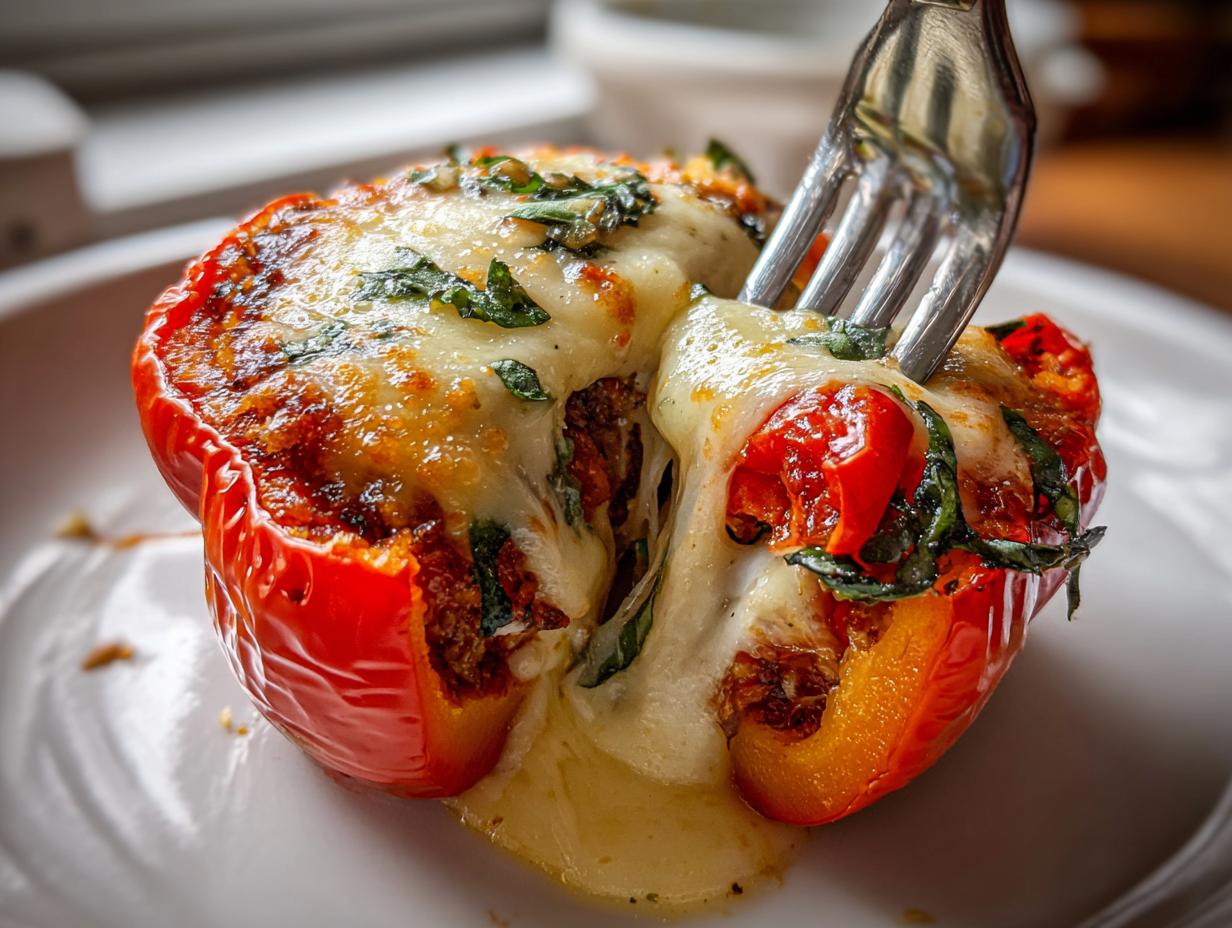 Garden Center Caprese Stuffed Peppers