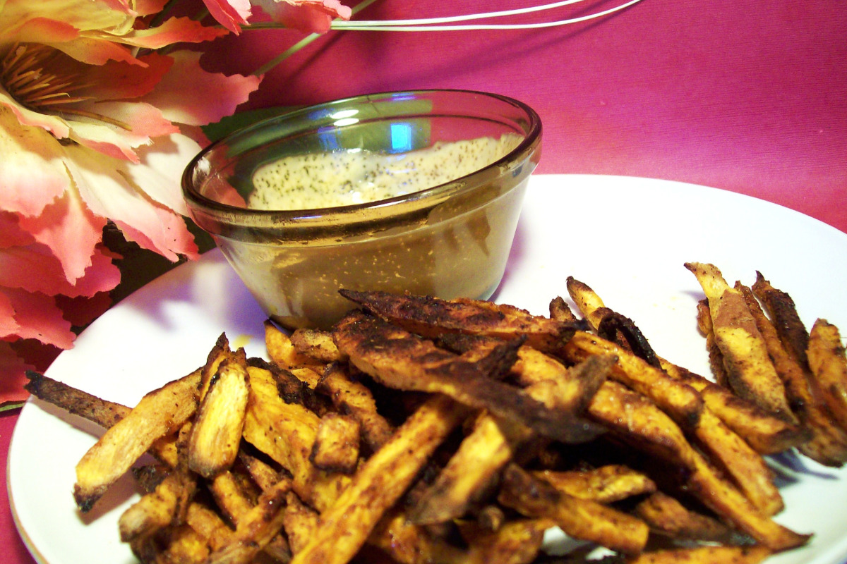 ERA-Style Sweet Potato Fries with Smoked Sea Salt