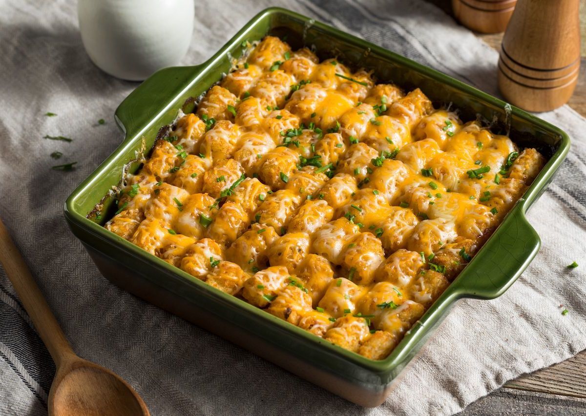 Midwest Estate Casserole with Creamy Cheese Sauce