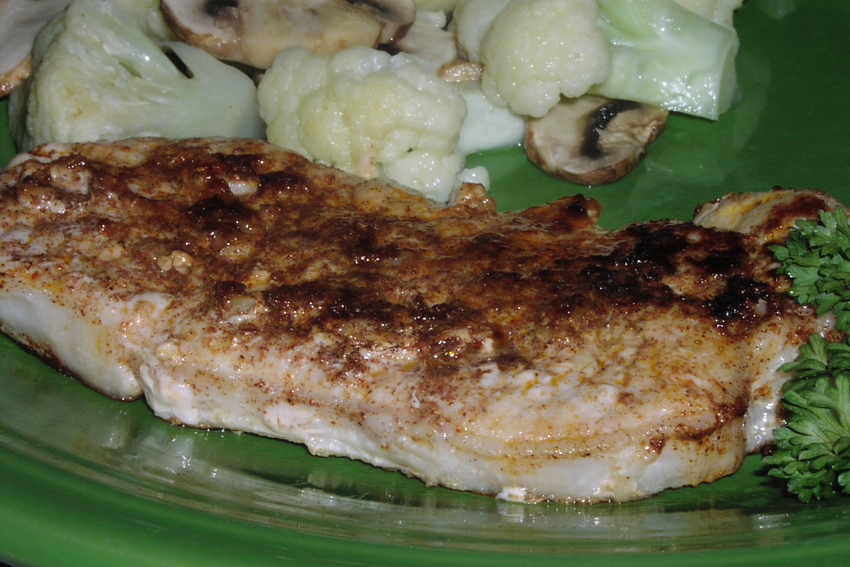 Cisco Kid Fishing Lure Spice-Rubbed Pork Chops
