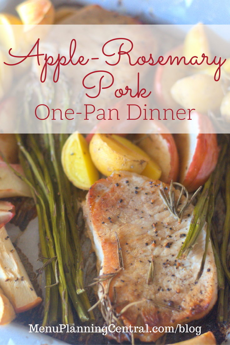 Apple-Rosemary Pork Shoulder with Crisp Apples