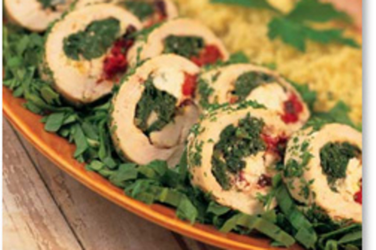 Sun-Dried Tomato & Parmesan Stuffed Chicken Breast
