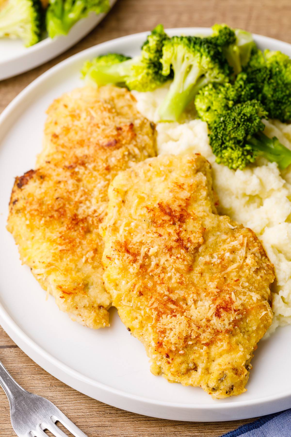 Keto Parmesan Crusted Chicken Breast