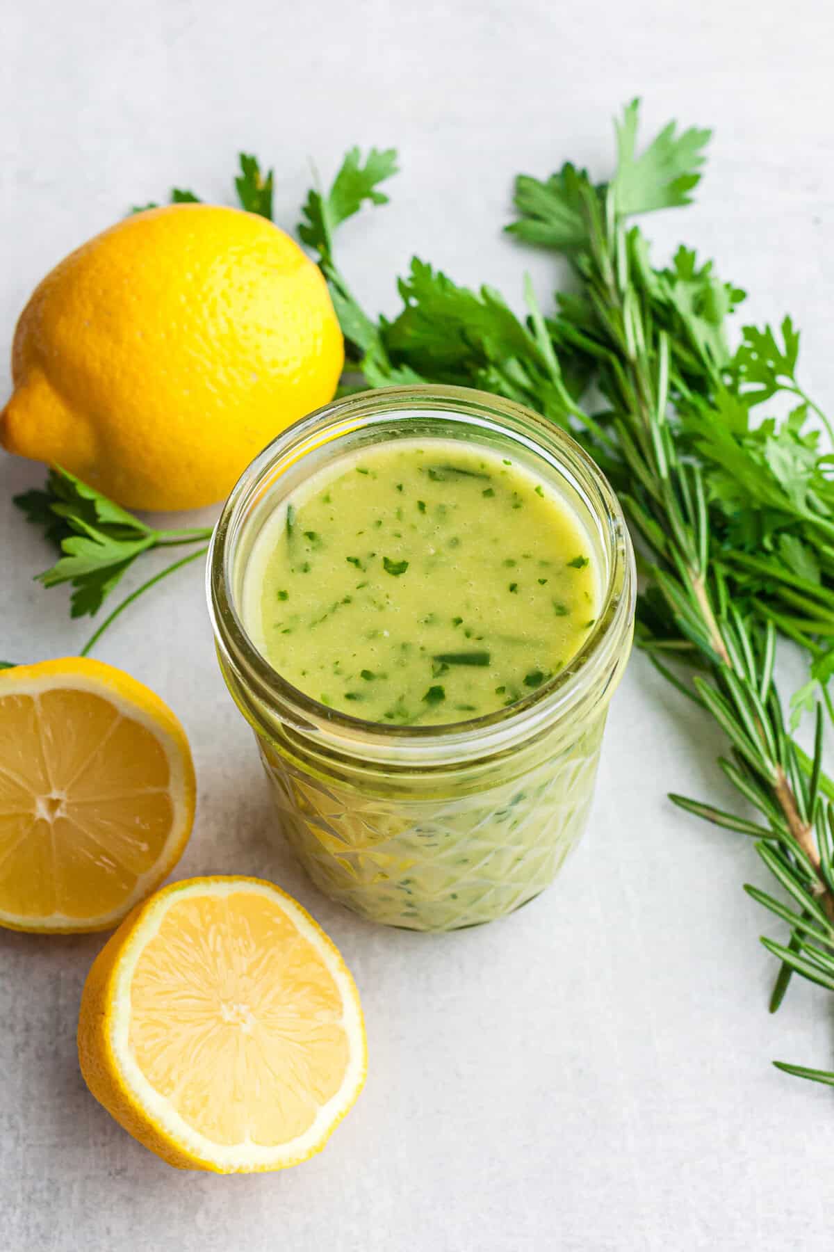 Zesty Greek Lemon-Herb Dressing