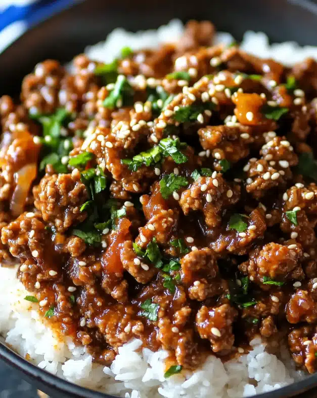 Spicy Korean-Inspired Boba-Infused Beef Bowl
