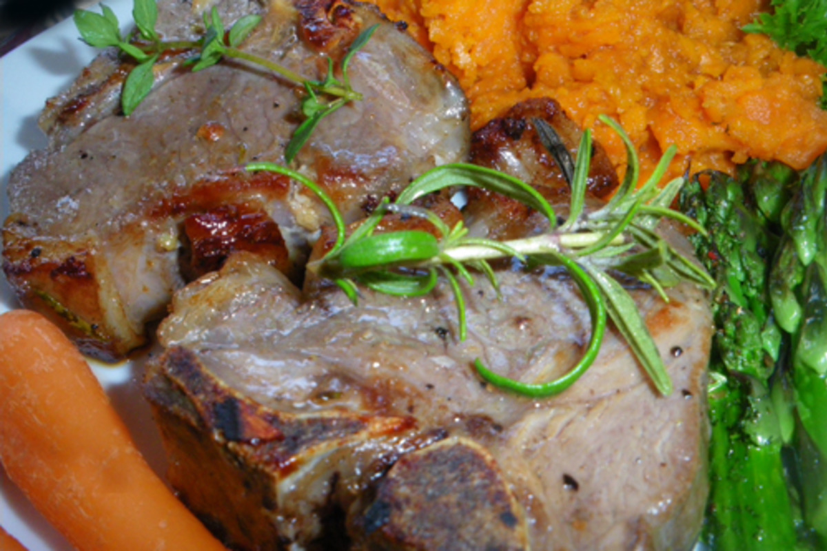 AEST Lunchtime Grilled Lamb Chops
