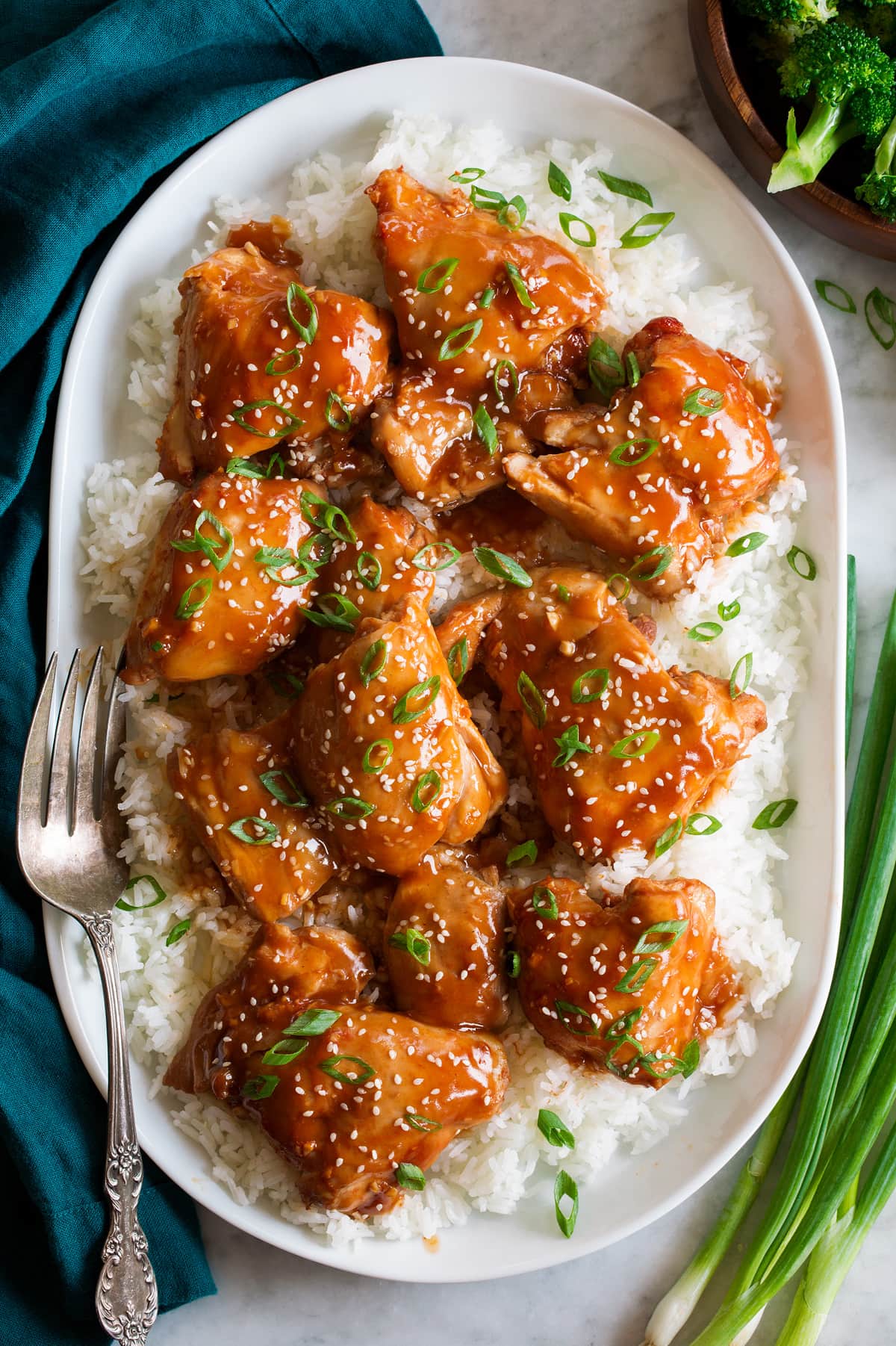 Honey-Ginger Slow-Cooker Chicken Thighs