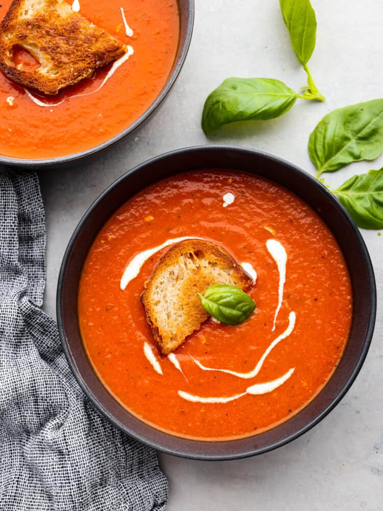 Significant Simple Tomato Basil Soup