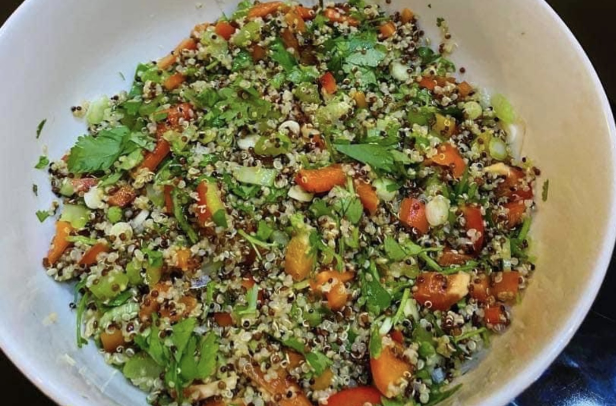 Motion-Activated Quinoa Salad