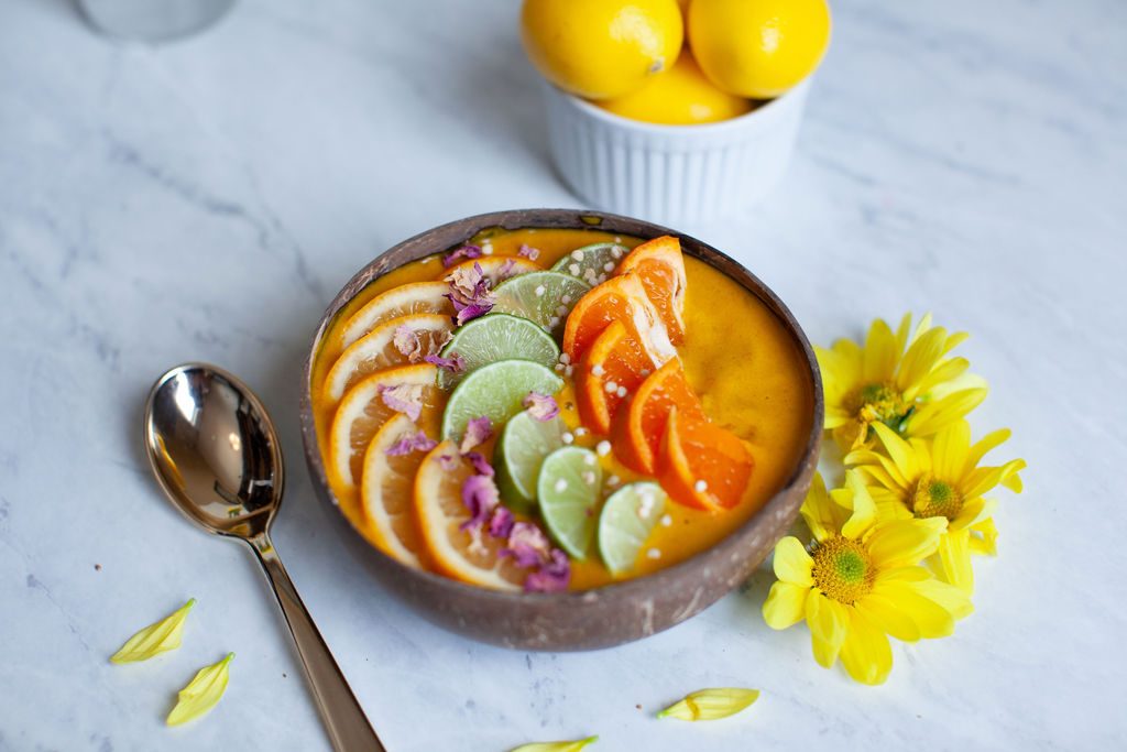 Azure Citrus Smoothie Bowl