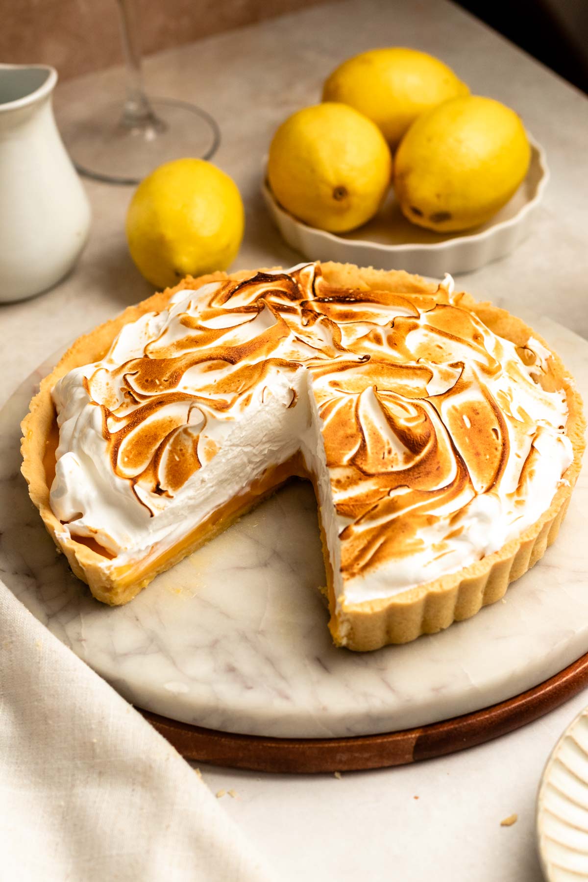 Unadulterated Lemon Tart with Heritage Meringue