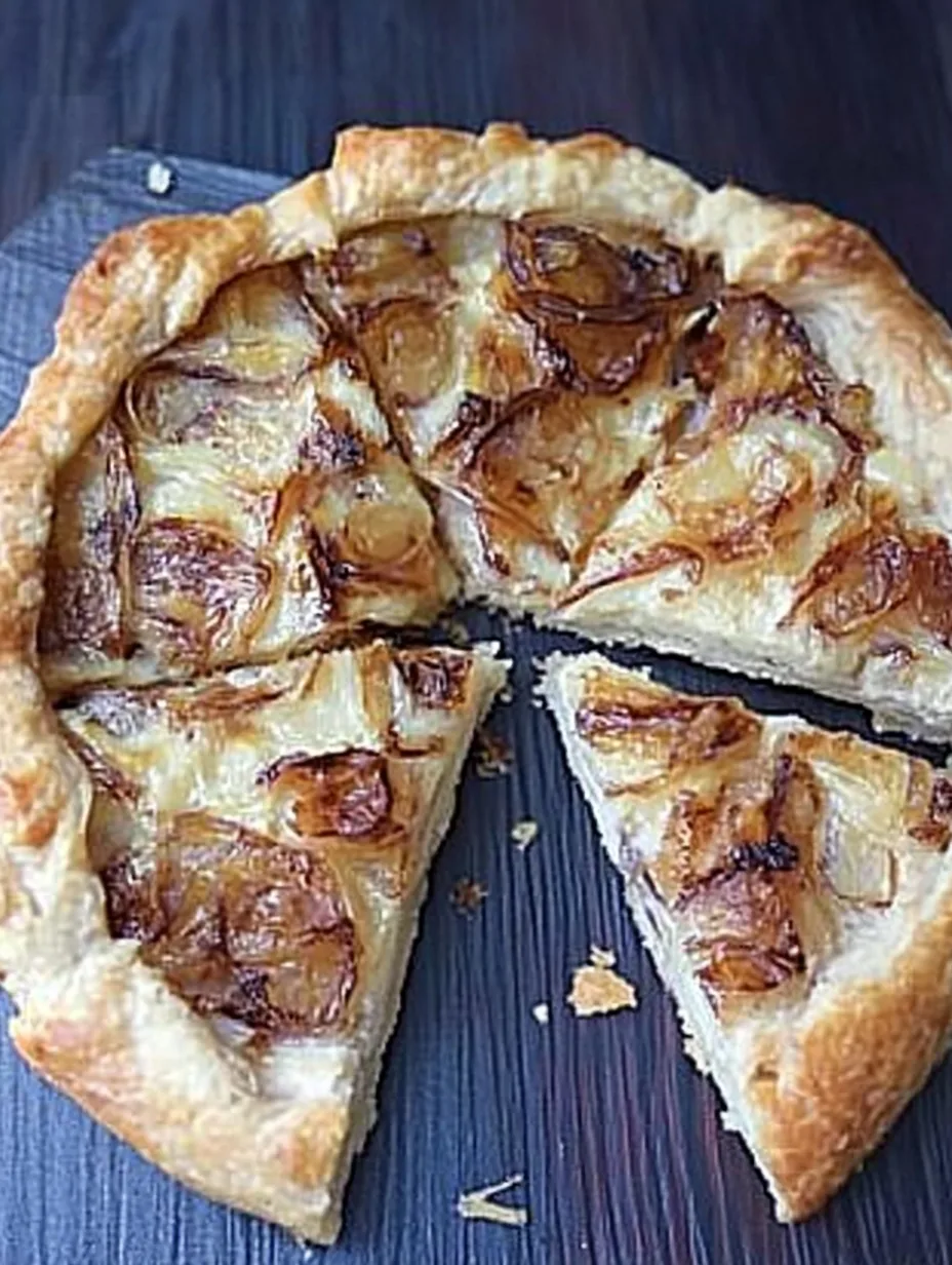 Caramelized Onion & Gruyère Galette