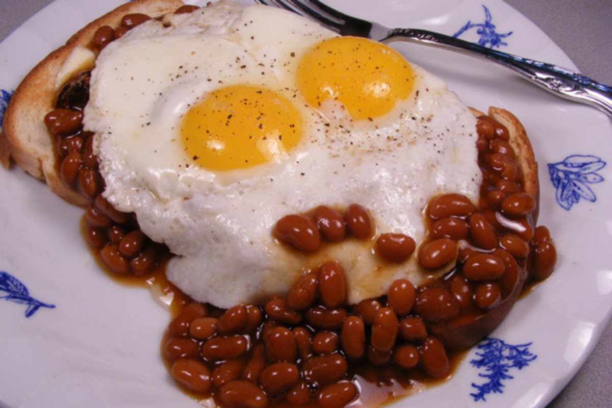 Garage Sale Bean & Herb Toast