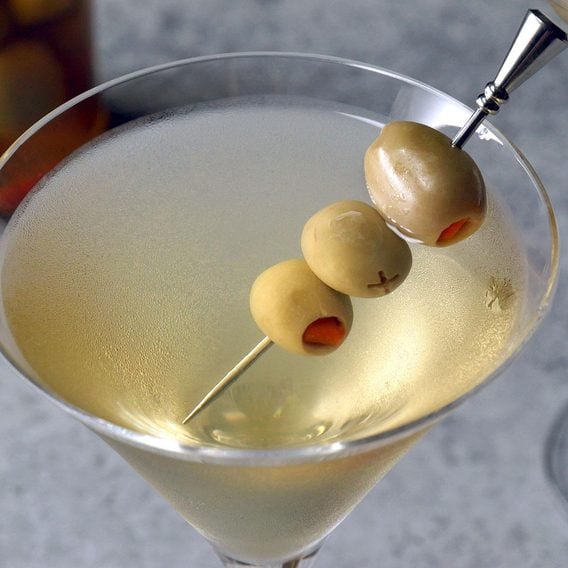 Smoked Maple Dirty Martini