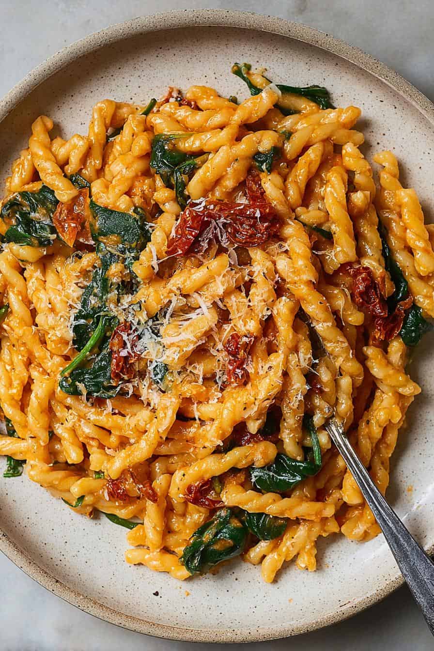 Authentically Crafted Tuscan Sun-Dried Tomato Pasta