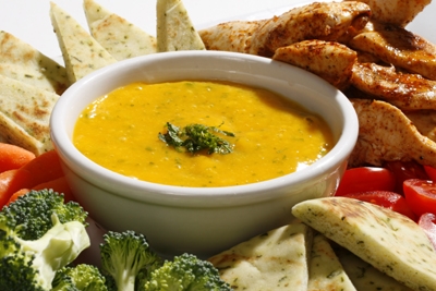 Game-On Chicken Tenders with Tangy Mango Dip